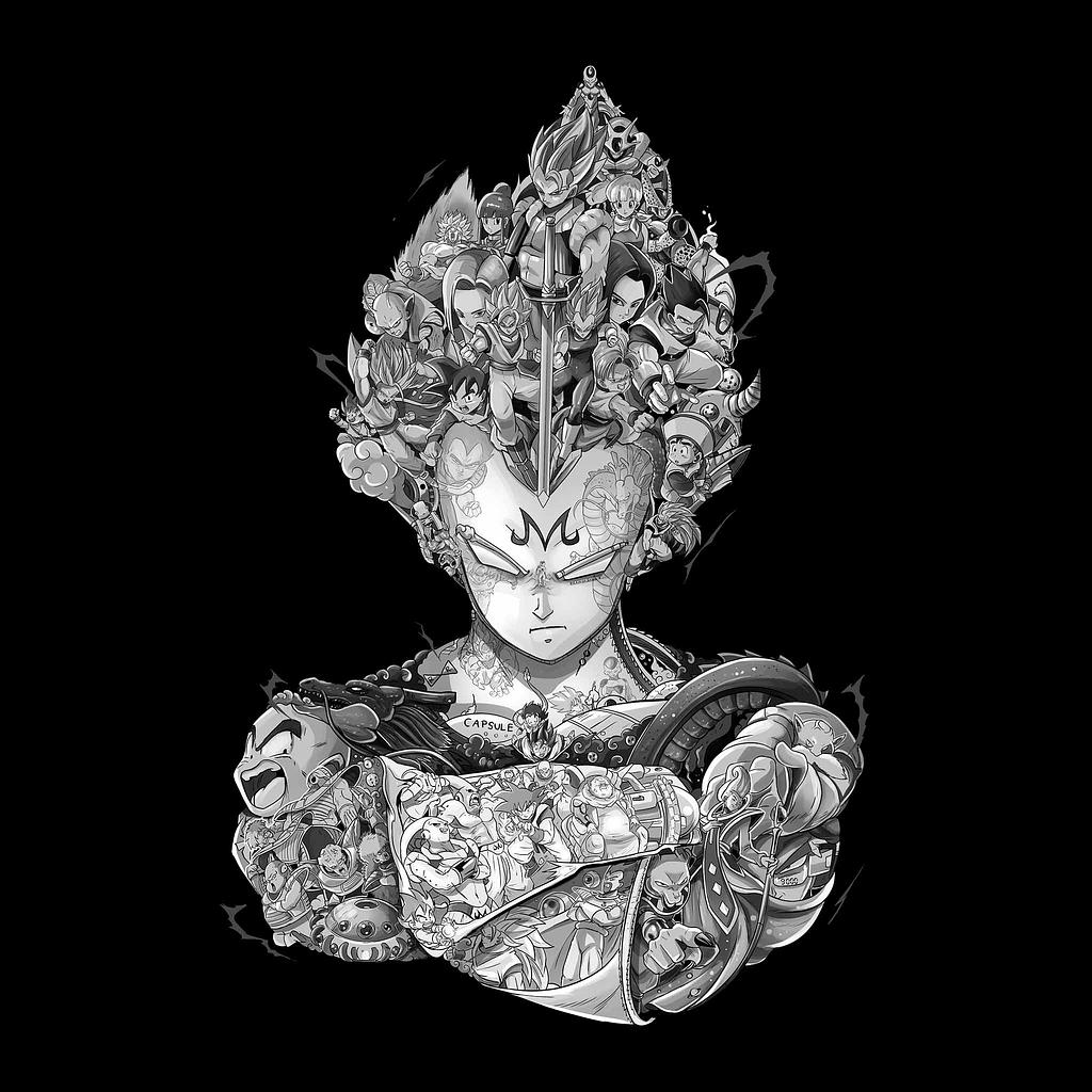 VEGETA - Print-Ready Art